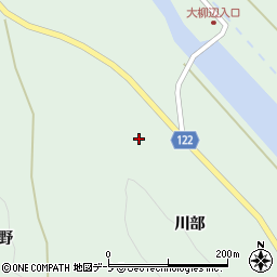 青森県青森市野沢周辺の地図