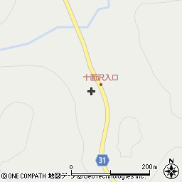 青森県弘前市十面沢轡45周辺の地図
