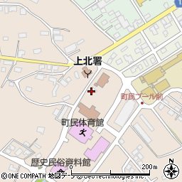 東北町町民体育館周辺の地図