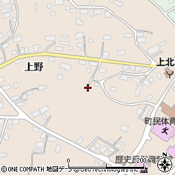 青森県上北郡東北町上野上野周辺の地図
