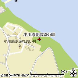 小川原湖展望公園周辺の地図
