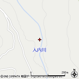 青森県青森市入内駒田105周辺の地図