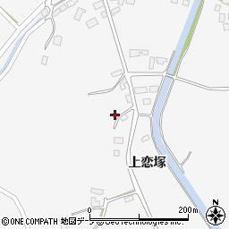 青森県弘前市三和上恋塚85周辺の地図