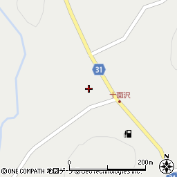 青森県弘前市十面沢轡74周辺の地図