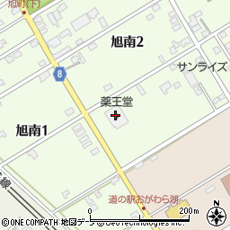 薬王堂　青森・上北店周辺の地図