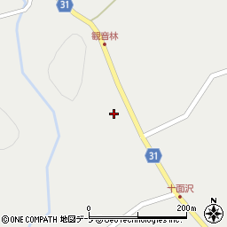青森県弘前市十面沢轡87周辺の地図