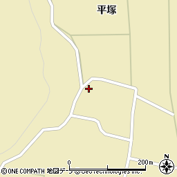 青森県西津軽郡鰺ヶ沢町南金沢町平塚118周辺の地図