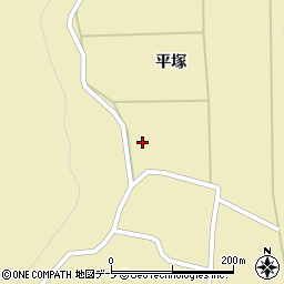 青森県西津軽郡鰺ヶ沢町南金沢町平塚112周辺の地図