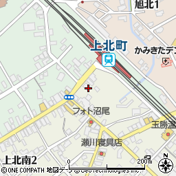 青森県信用組合上北町支店周辺の地図