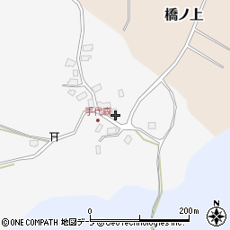 青森県上北郡七戸町手代森9-2周辺の地図