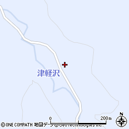 青森県西津軽郡鰺ヶ沢町館前町小津軽沢53-1周辺の地図