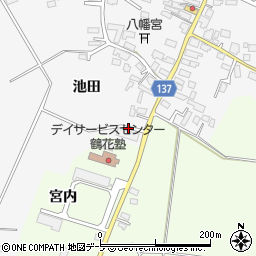 境・胡桃舘ふれあいセンター周辺の地図