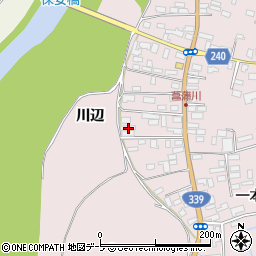 青森県北津軽郡鶴田町菖蒲川一本柳192-1周辺の地図