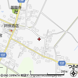 青森県北津軽郡鶴田町胡桃舘前田周辺の地図
