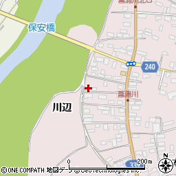青森県北津軽郡鶴田町菖蒲川一本柳181周辺の地図