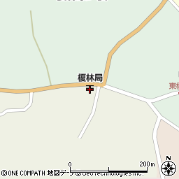 榎林郵便局 ＡＴＭ周辺の地図