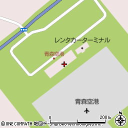 株式会社ＪＡＬＵＸ　ＢＬＵＥＳＫＹ青森空港店周辺の地図