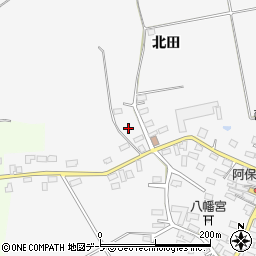 青森県北津軽郡鶴田町胡桃舘北田50周辺の地図