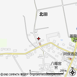 青森県北津軽郡鶴田町胡桃舘北田49-2周辺の地図