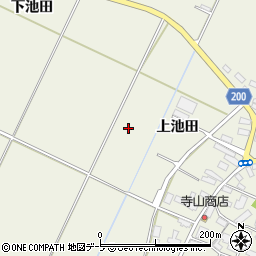 青森県北津軽郡鶴田町野木周辺の地図