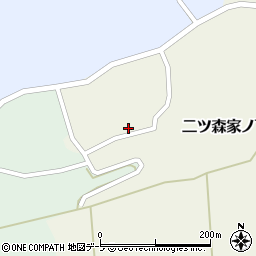 青森県上北郡七戸町二ツ森家ノ下90-6周辺の地図