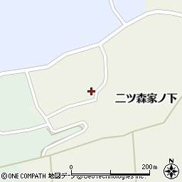 青森県上北郡七戸町二ツ森家ノ下93周辺の地図