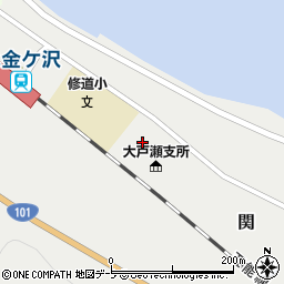 深浦町訪問看護ステーション周辺の地図