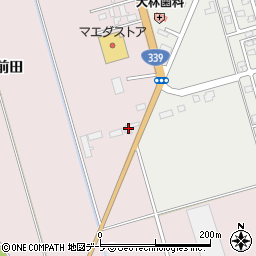 青森県北津軽郡鶴田町菖蒲川前田243周辺の地図
