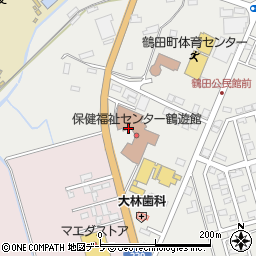 鶴田町　地域包括支援センター周辺の地図