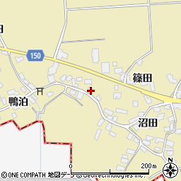 青森県北津軽郡鶴田町瀬良沢篠田49周辺の地図