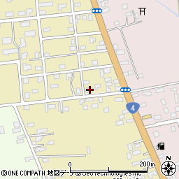 青森県上北郡七戸町道ノ上98周辺の地図