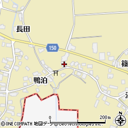 青森県北津軽郡鶴田町瀬良沢篠田54周辺の地図