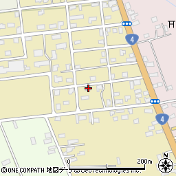 青森県上北郡七戸町道ノ上102周辺の地図