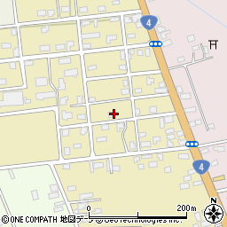 青森県上北郡七戸町道ノ上107周辺の地図