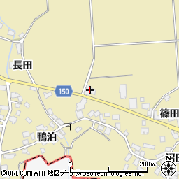 青森県北津軽郡鶴田町瀬良沢篠田55周辺の地図