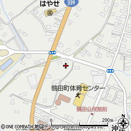 青森県北津軽郡鶴田町鶴田生松2周辺の地図