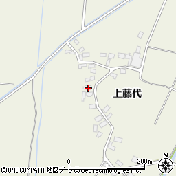 青森県北津軽郡鶴田町木筒上藤代周辺の地図
