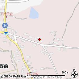 青森県五所川原市持子沢笠野前256-1周辺の地図