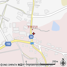 青森県五所川原市持子沢笠野前245周辺の地図