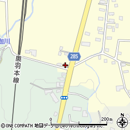 青森県青森市浪岡大字大釈迦前田47-1周辺の地図