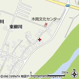 青森県北津軽郡鶴田町木筒上柳川21周辺の地図