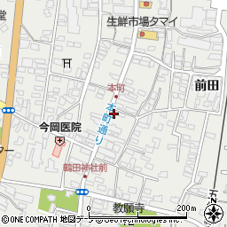 渋谷昭義米穀店周辺の地図