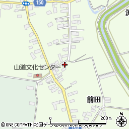 青森県北津軽郡鶴田町山道小泉120周辺の地図