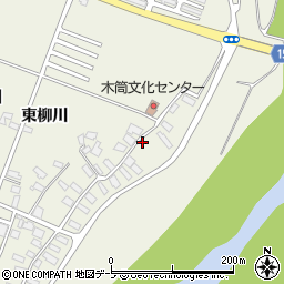 青森県北津軽郡鶴田町木筒上柳川28周辺の地図
