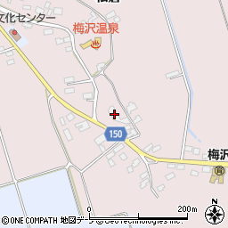 青森県北津軽郡鶴田町横萢松倉35周辺の地図