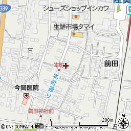 青森県北津軽郡鶴田町鶴田生松90-4周辺の地図