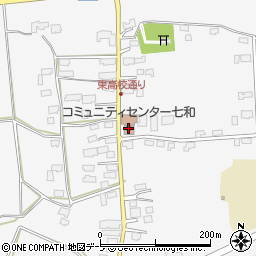 コミュニティセンター七和周辺の地図
