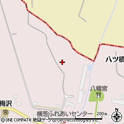 青森県北津軽郡鶴田町横萢松倉16-4周辺の地図