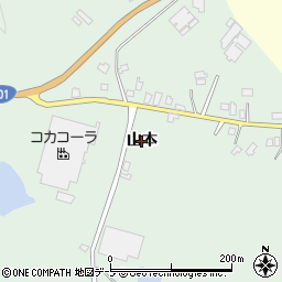 青森県青森市浪岡大字徳才子（山本）周辺の地図