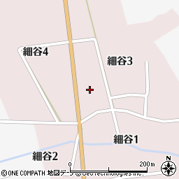 青森県三沢市細谷周辺の地図